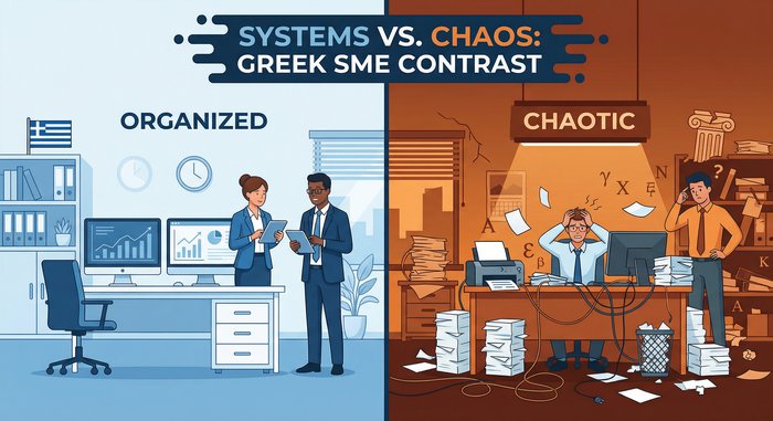 Διαχωρισμός επιχειρήσεων - αυτές με σύστημα και αυτές χωρίς