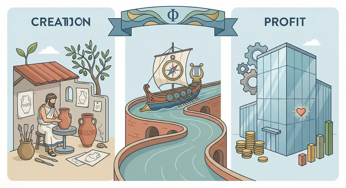 Δημιουργία vs κέρδος - ο μικρός επιχειρηματίας θέλει να δημιουργήσει