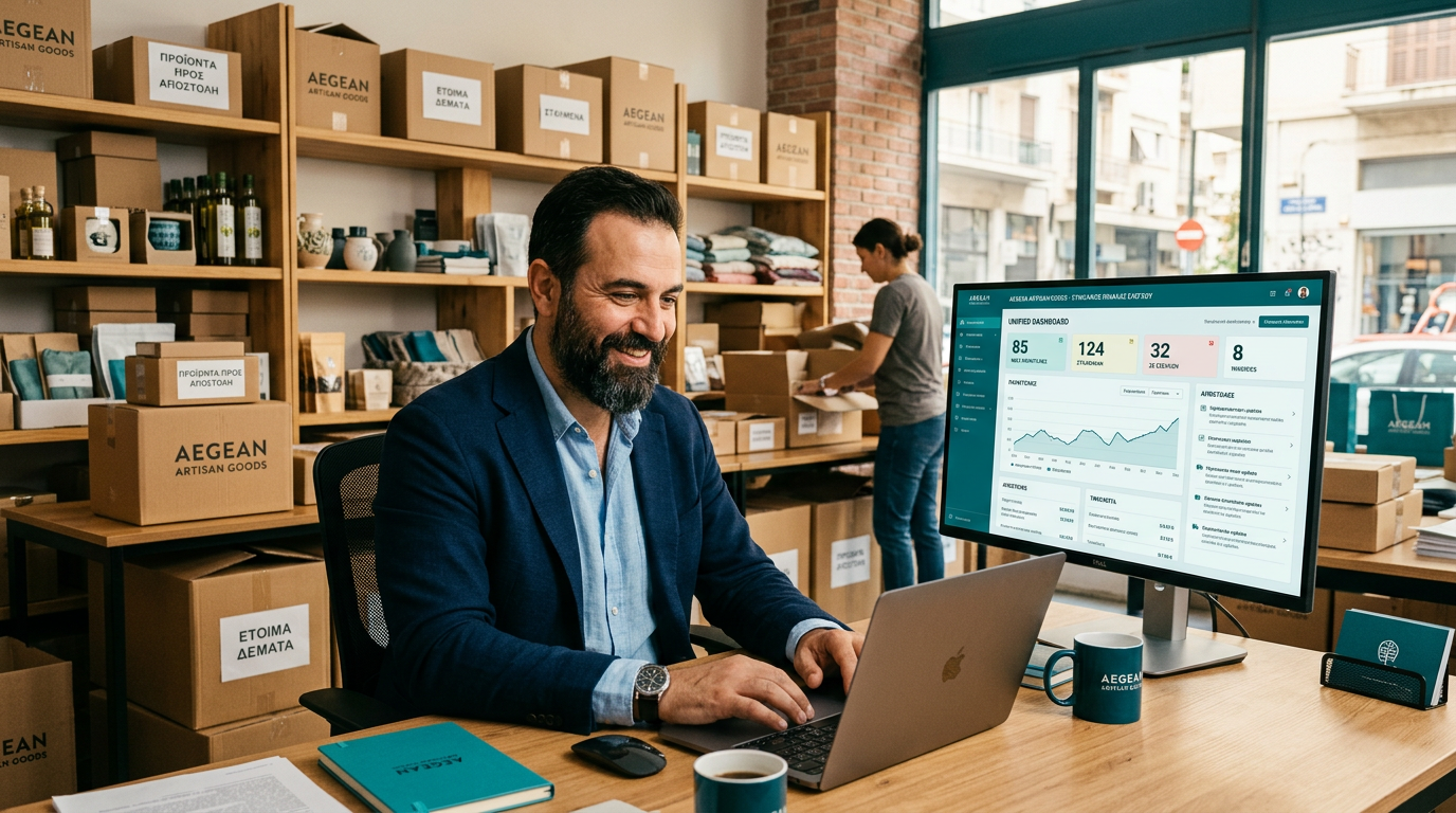 Χρήση της πλατφόρμας σε πραγματική επιχείρηση